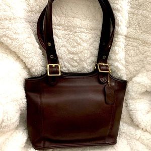 Vintage Coach Legacy #9086 collection small shopper tote